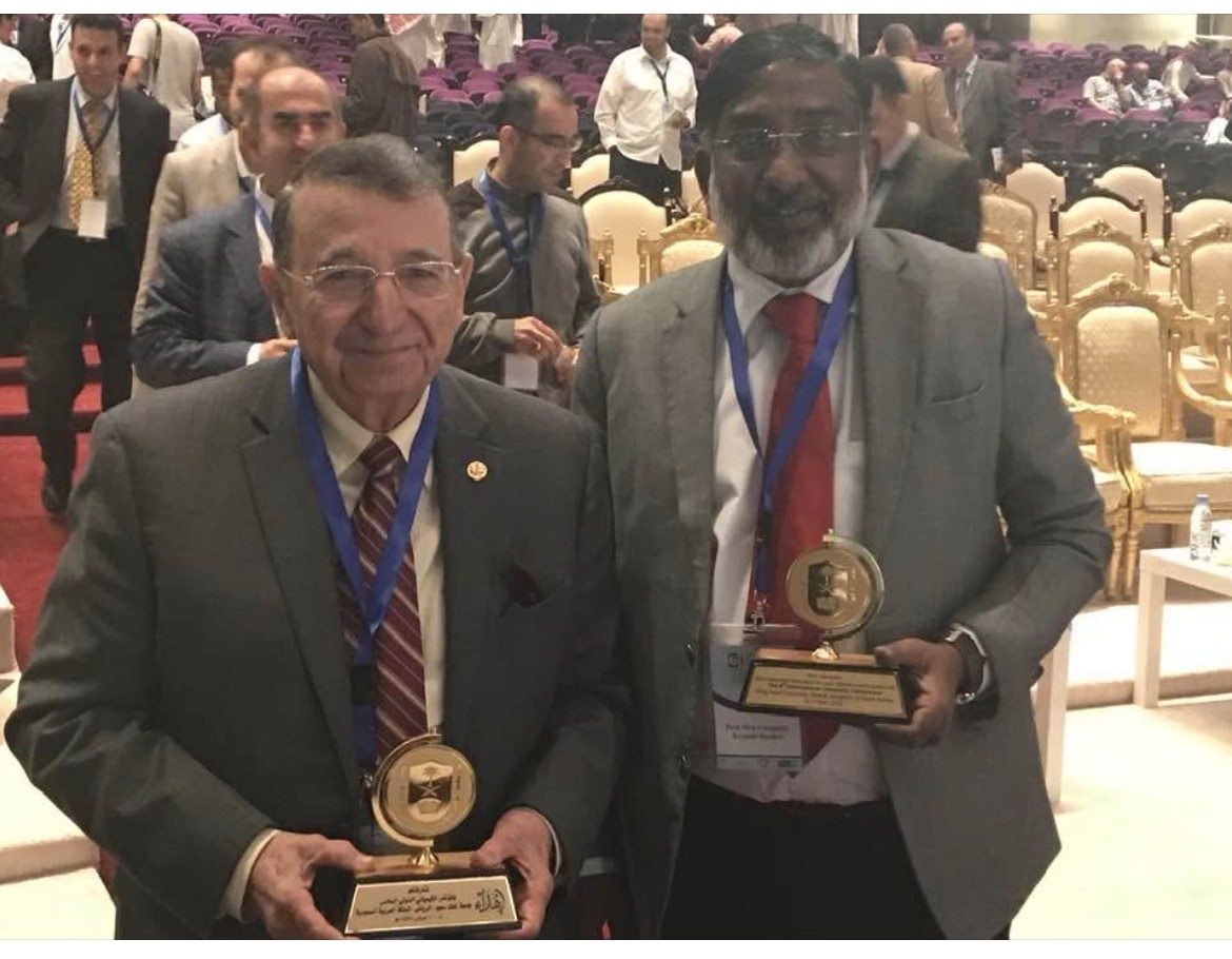 with Prof Mustafa at Saud University - Saudi Arabia